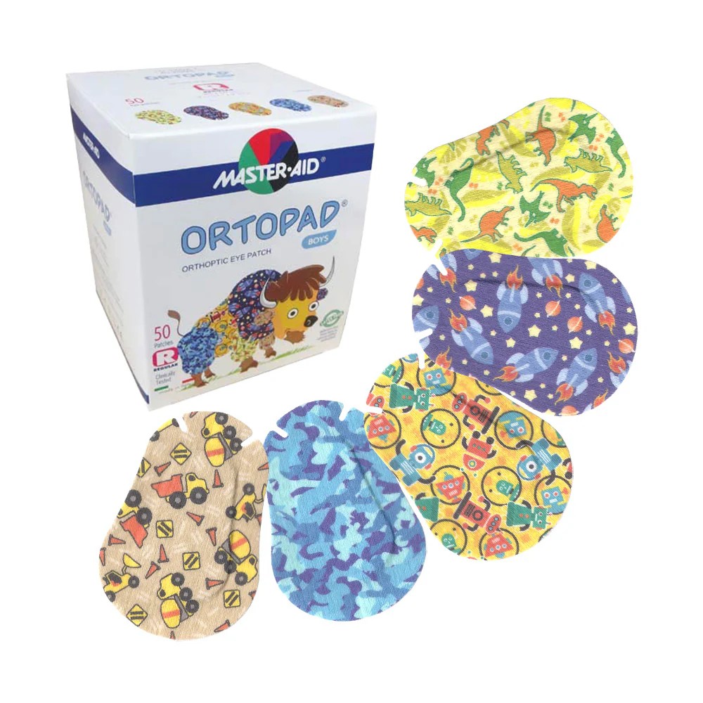Ortopad® Regular 兒童弱視眼貼 (男童 4歲或以上)