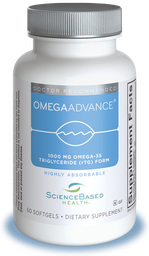 ScienceBased Health OmegaAdvance® 奧米加3 (Omega-3) 魚油